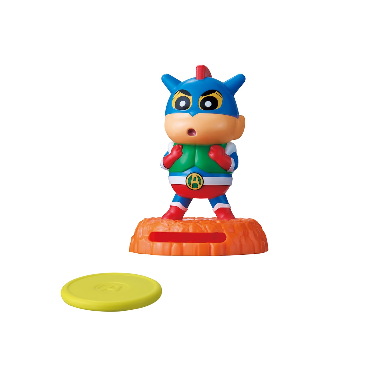 クレしん」競って遊べるおもちゃ全6種がハッピーセットに登場、AR