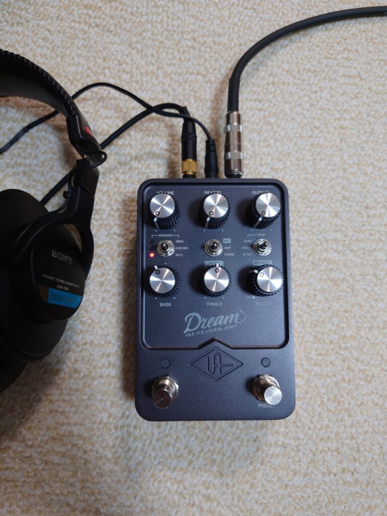 アンプシミュレーター”UAFX DREAM 65”レビュー - oh! dtm