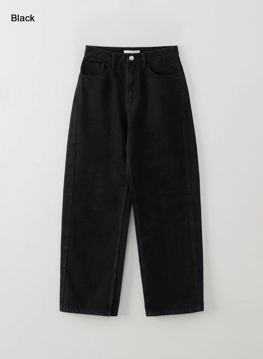 loom black jeans | OHOTORO