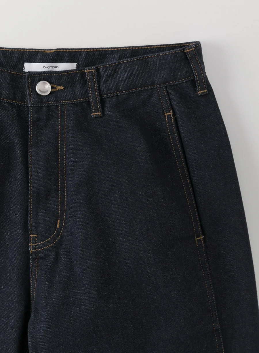 wide stitch jeans for him | OHOTORO