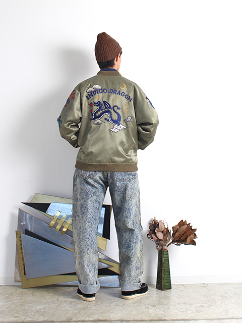 TIGRE BROCANTE/天空丸】Souvenir Jacket 『DRAGON EMB』 - OIKOS 毎日