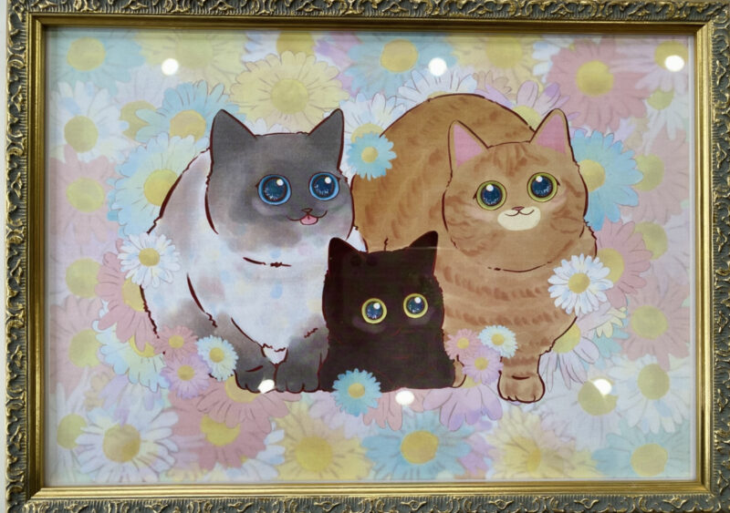終了】10/4～19開催！ねこイラストレーターあきみの個展『Cats make
