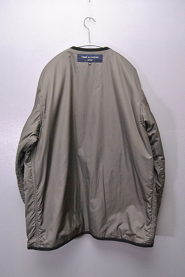 COMME des GARCONS HOMME リバーシブルノーカラージャケット
