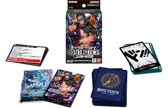 スタートデッキ 黒 マーシャル・D・ティーチ【ST-27】 − PRODUCTS