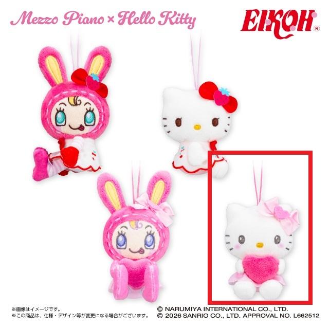 サンリオ】【Cハローキティ（エンジェル）】メゾピアノ×ハローキティ