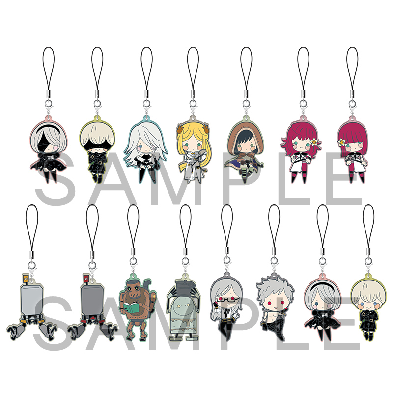 NieR:Automata Ver1.1a トレーディングラバーストラップ(全15種)