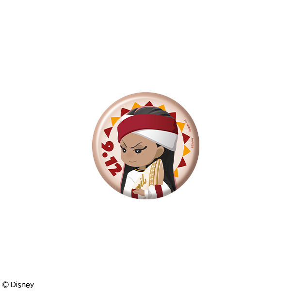 ディズニー ツイステッドワンダーランド』缶バッジ くつろぎマイルーム