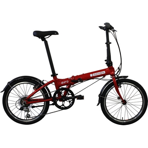 DAHON ( ダホン ) 折りたたみ自転車 HIT ( ヒット ) ルビーレッド One
