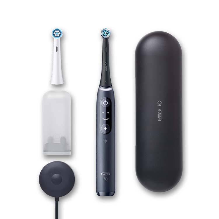 電動歯ブラシ ブラウンオーラルB 公式 | iO7（ブラックオニキス / 黒