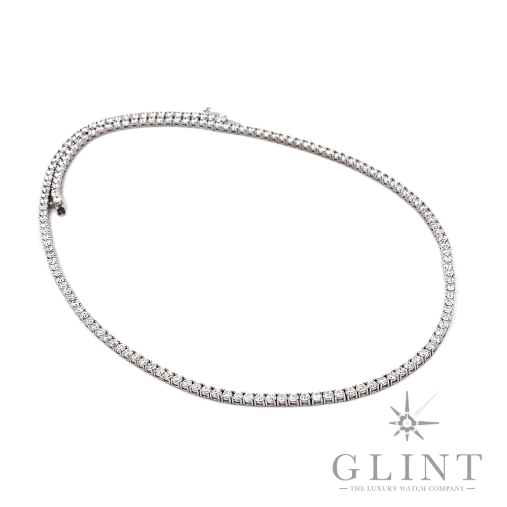 テニスチェーンネックレス 56cm（WG） ｜ GLINT ｜ 高級時計専門店グリント