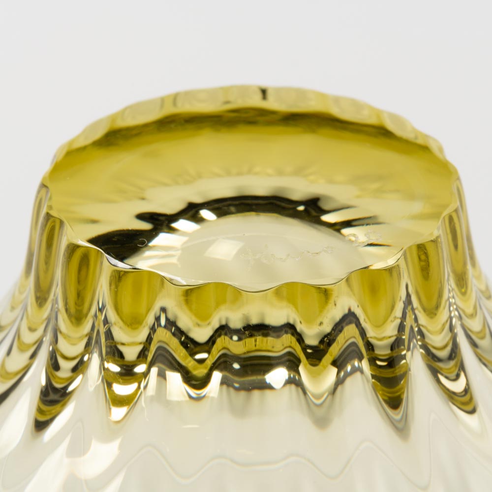 ガラス工房るん 黒豆硝子 深鉢(黄金) ¥6,050 大人の焼き物