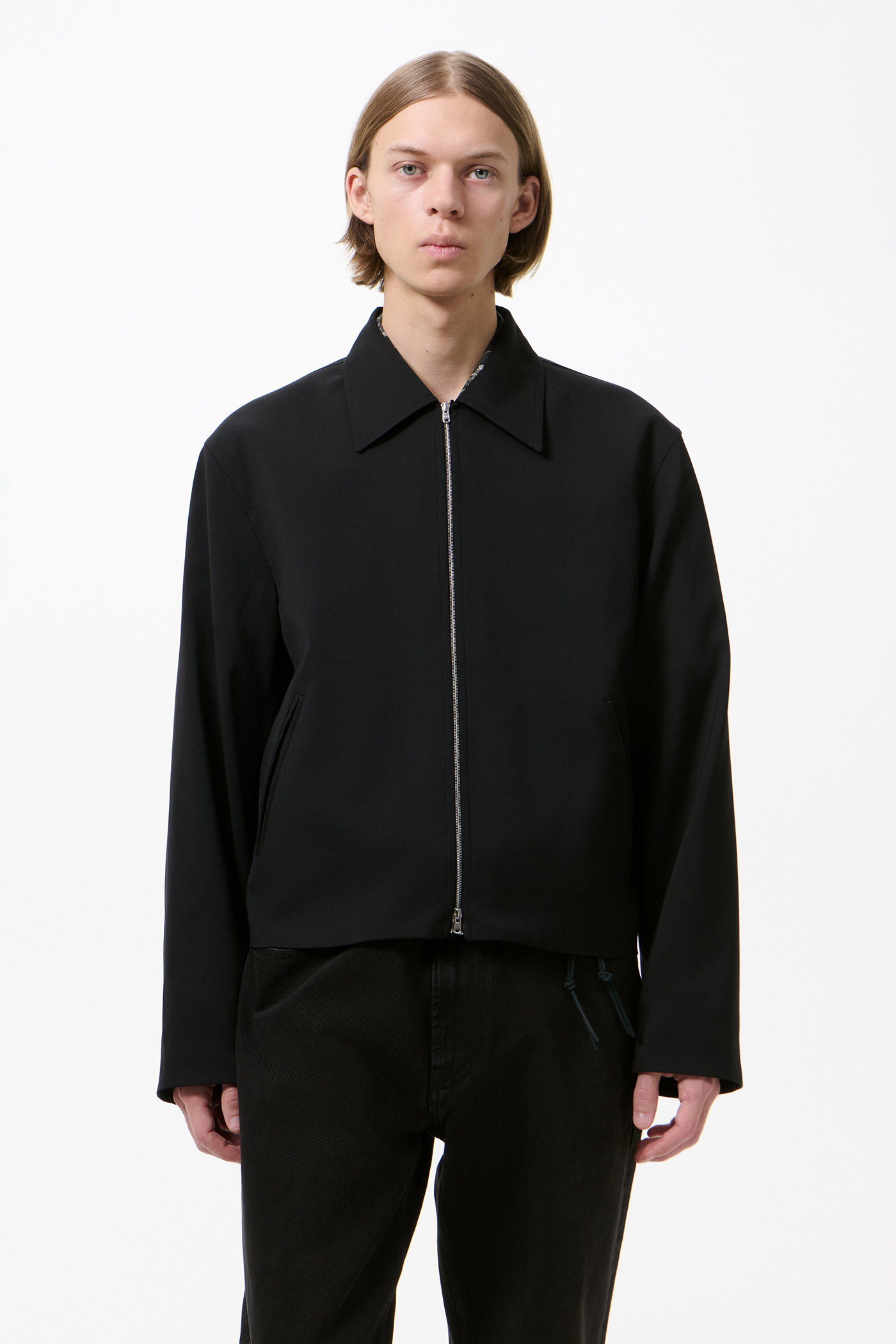 Our Legacy - Mini Jacket Black Worsted Wool