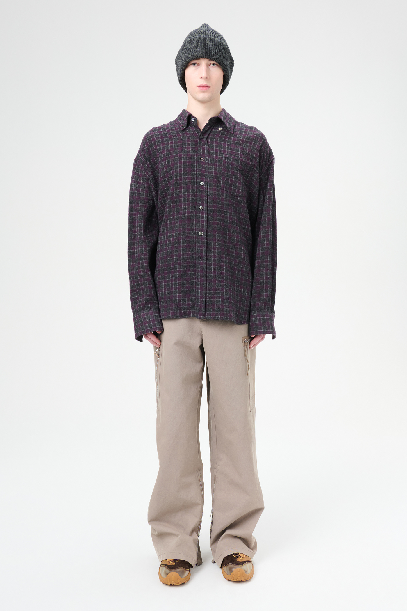 Our Legacy - Borrowed BD Shirt Sophomore Check Rural Wool
