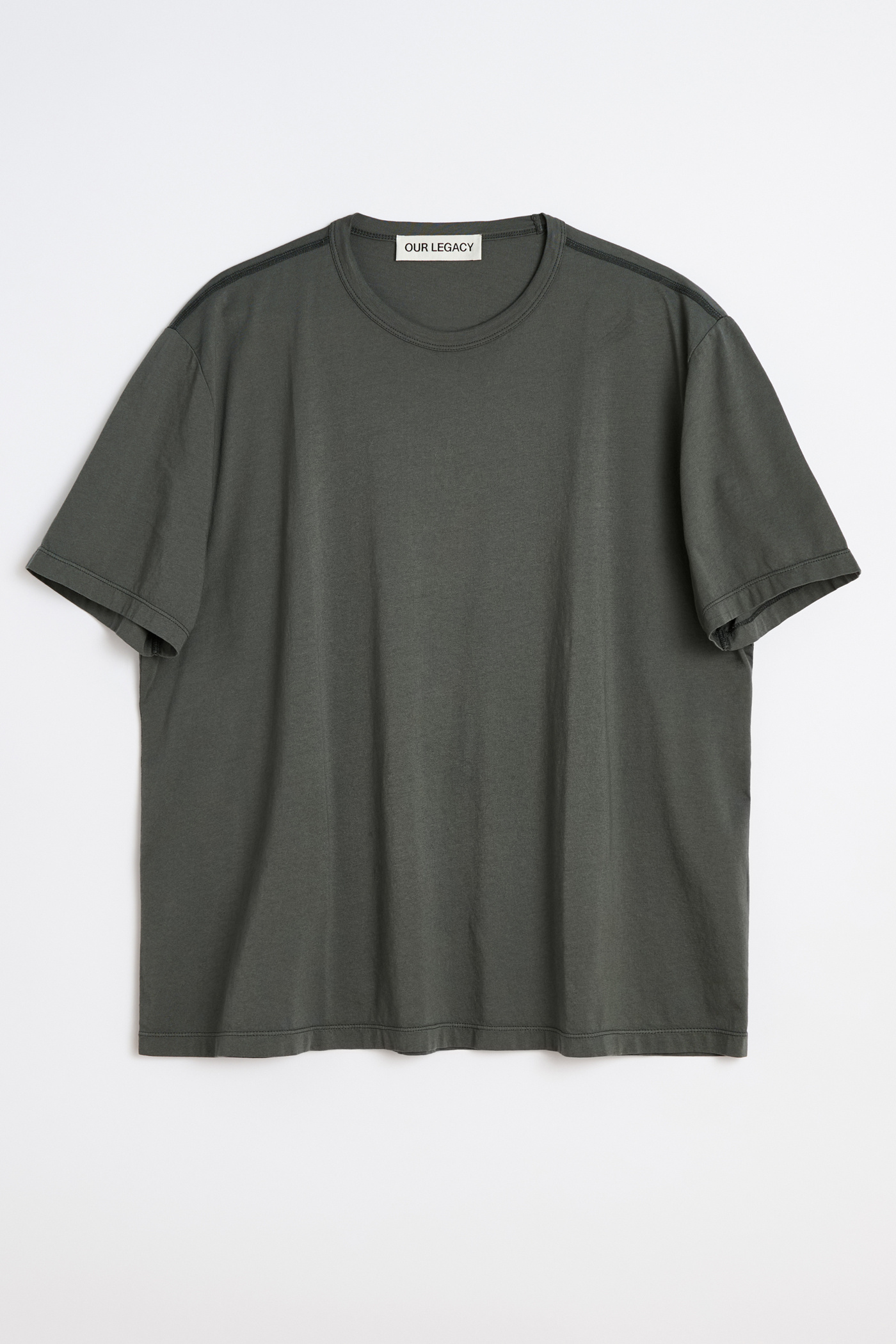Our Legacy - New Box T-Shirt Grey Sage Clean Jersey