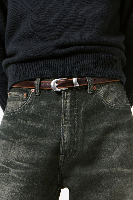 Our Legacy - Belt 2 cm Brown Leather