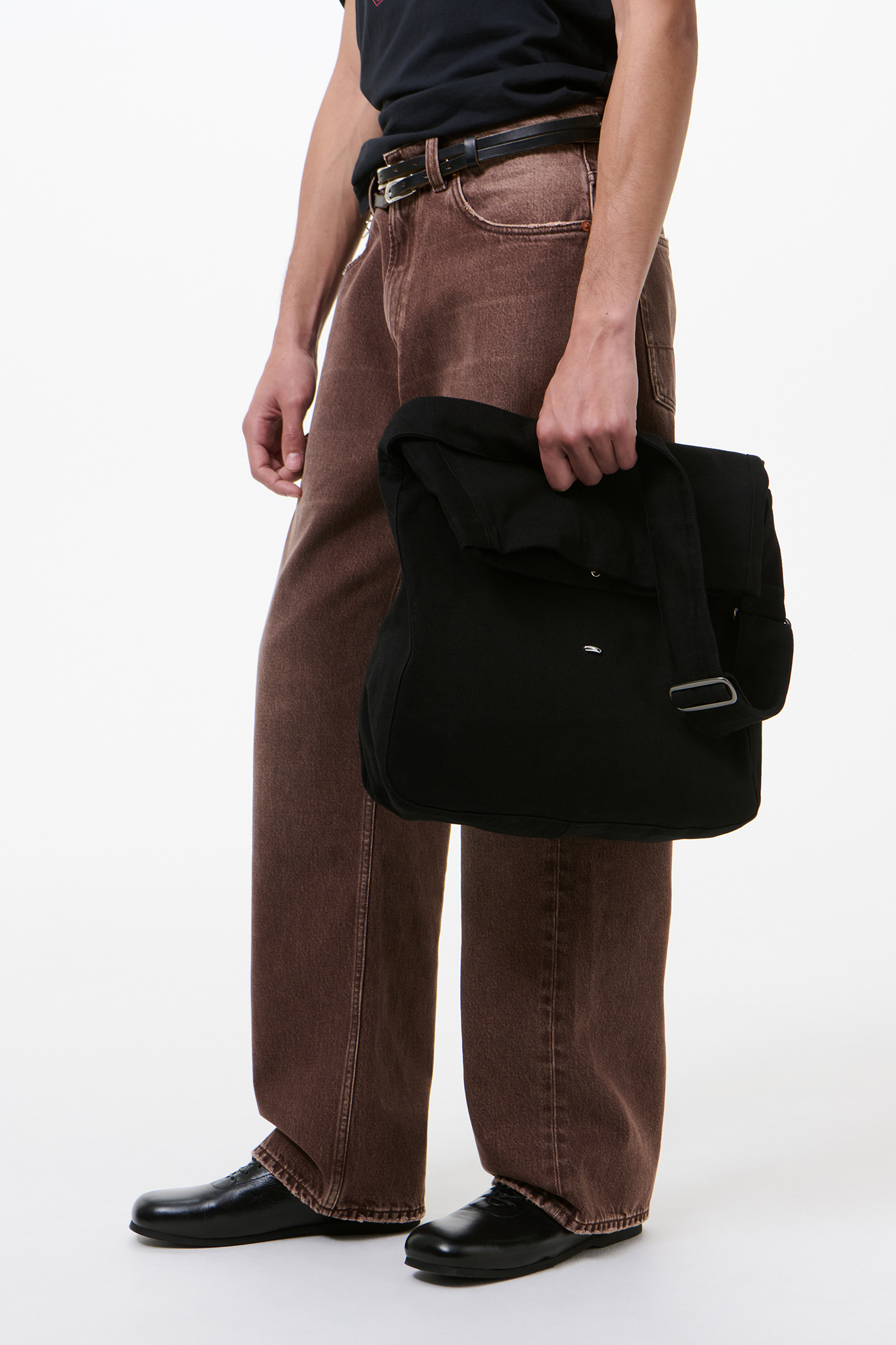 Our Legacy - Sling Bag Washed Black Denim