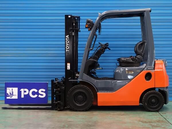 02-8FD15 1.5トン ディーゼル 【中古フォークリフトのPCS】