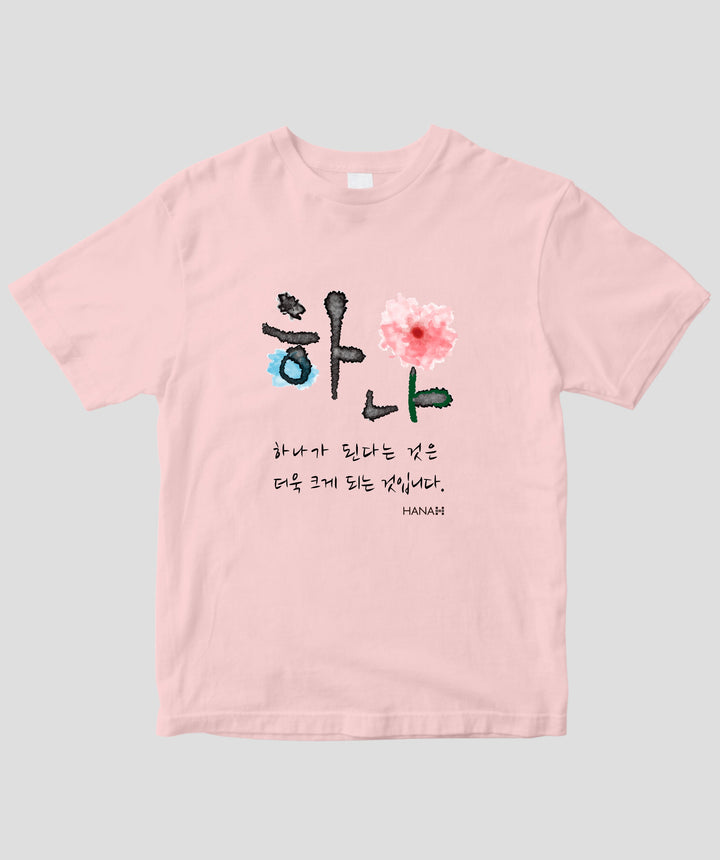 HANAハングルTシャツ 赤 / HANA – pTa . shop