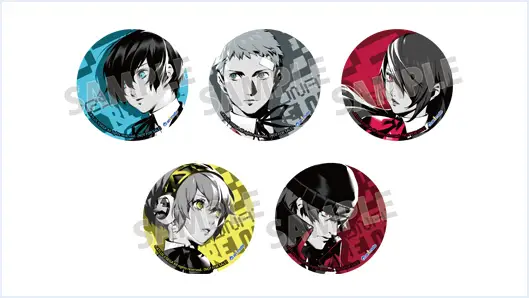 ペルソナ3リロード P3R 缶バッジ ステラワース典 真田明彦 非売品