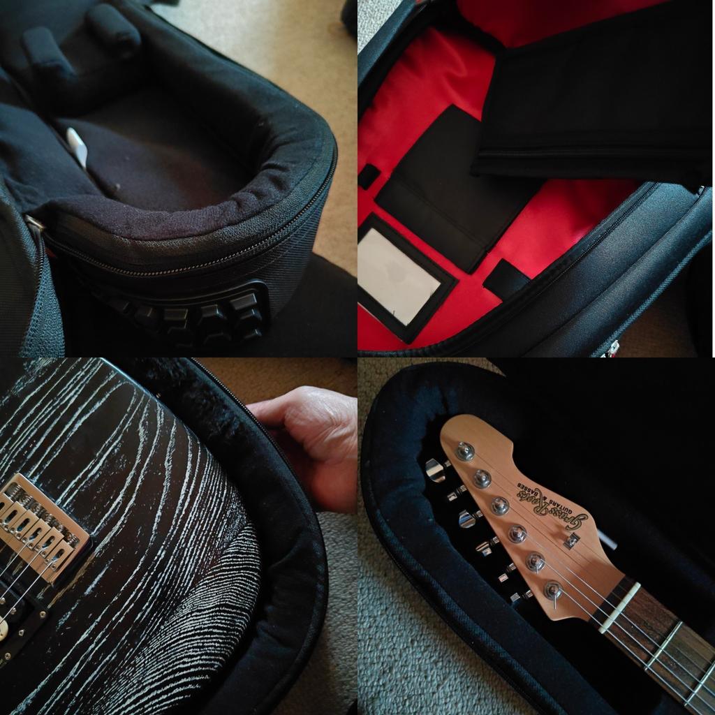 Fender FE620 Electric Guitar Gig Bag, Black ギグバック/学生 送料