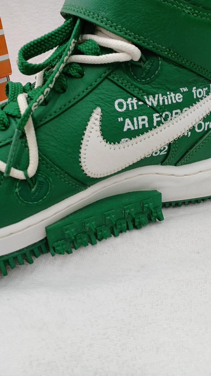 NIKE × OFF-WHITE|AIR FORCE 1 MID SP LTHR|【ハードオフ公式通販
