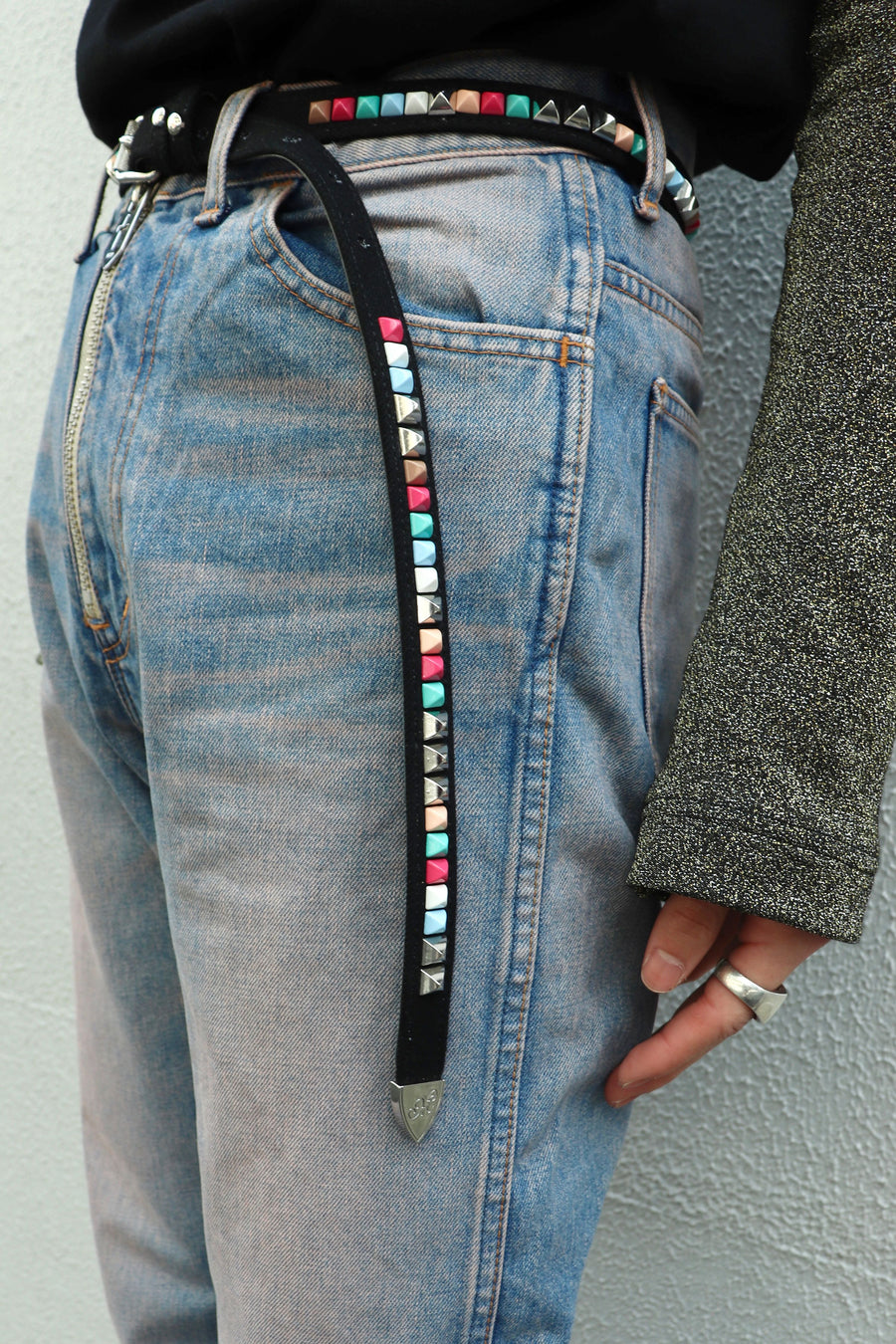 MASU(エムエーエスユー)のCANDY STUDS BELT BLACKの通販｜PALETTE art
