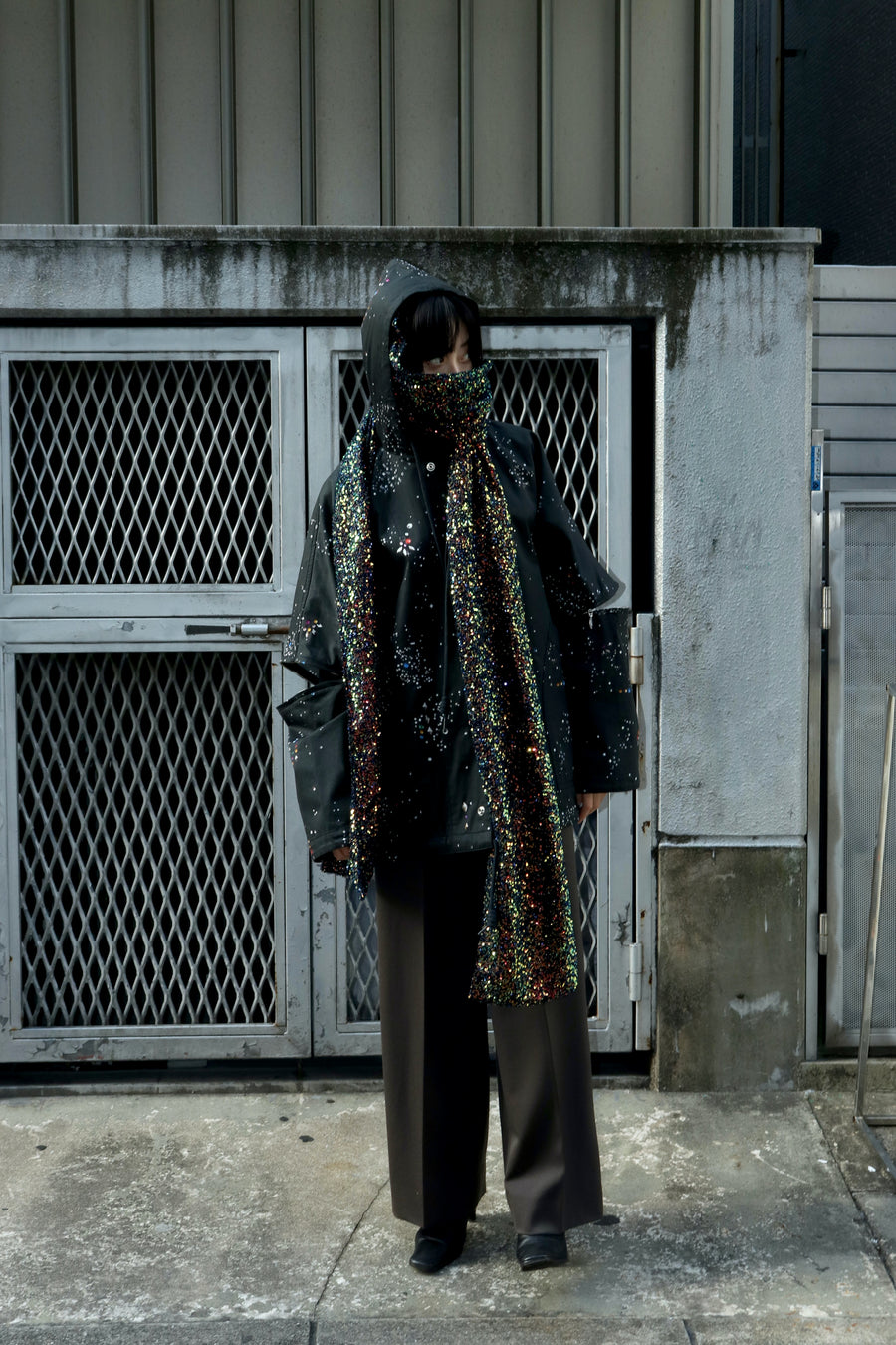 MASU(エムエーエスユー)のSEPARATE GALAXY PARKA BLACKの通販｜PALETTE