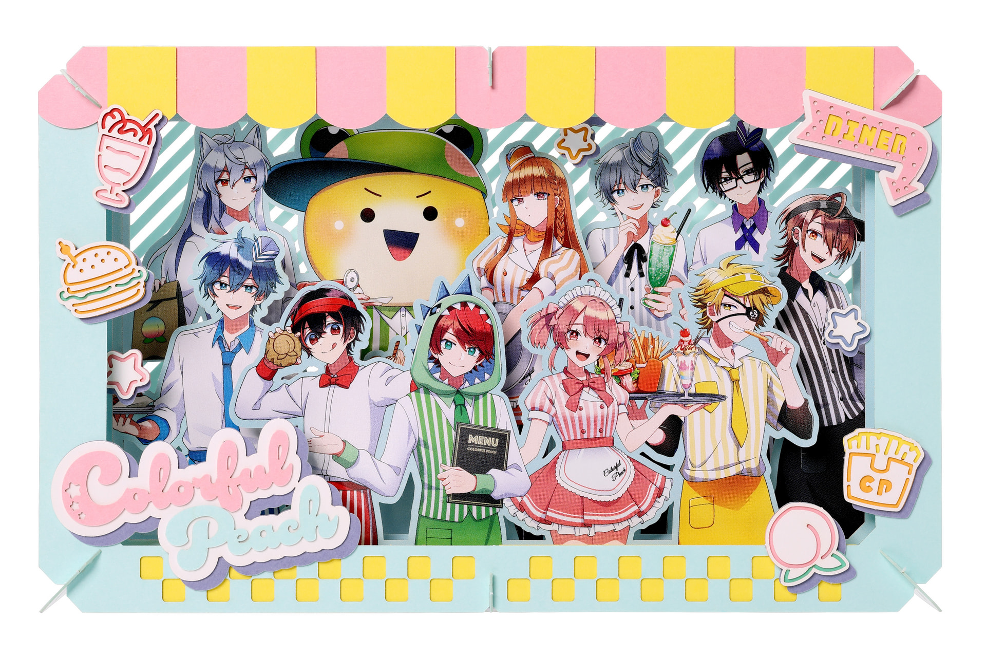 カラフルピーチ PAPER THEATER / PT-L84 カラフルピーチ ダイナー