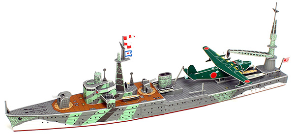 日本海軍 水上機母艦「秋津洲」組立説明4：二式大艇をつくる - 無料