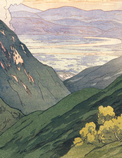 吉田博の見た日本アルプスへ - PAPERSKY