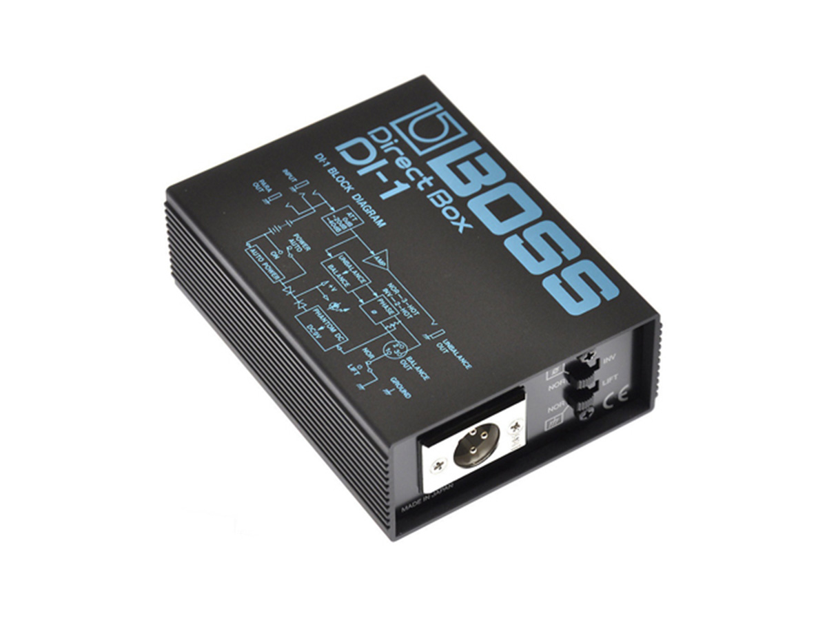 配信機器・PA機器・レコーディング機器 BOSS DI-1 Direct Box 配信機器