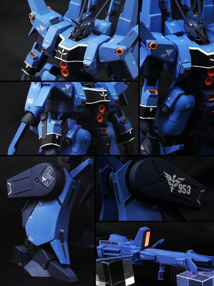 HGUC 1/144 ドーベン・ウルフ（ユニコーンVer.）改修・全塗装製作 完成