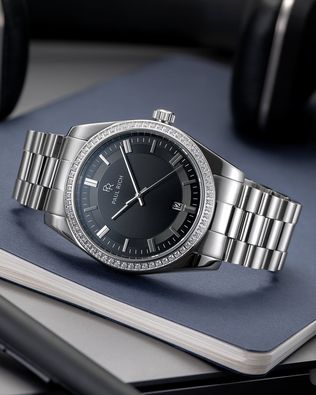 Legacy Silver Black | Quartz Watch | Paul Rich