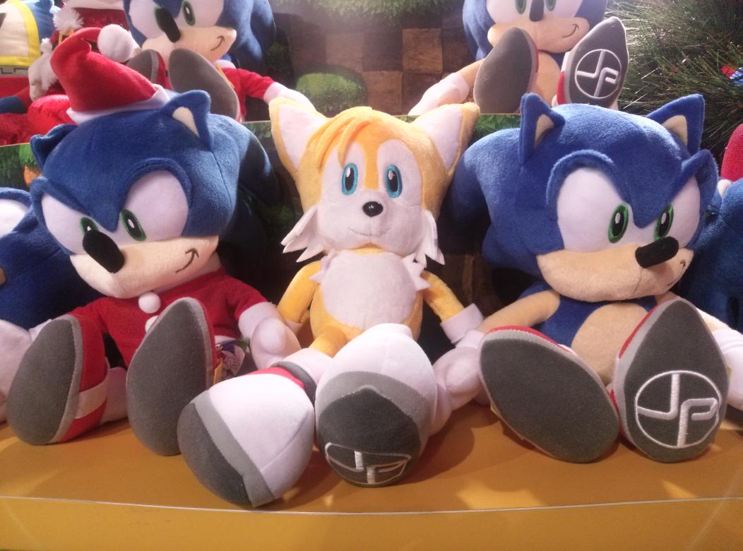 無事テイルスSJぬいぐるみセット完了です＼(^o^)／ ソニックカーニバル