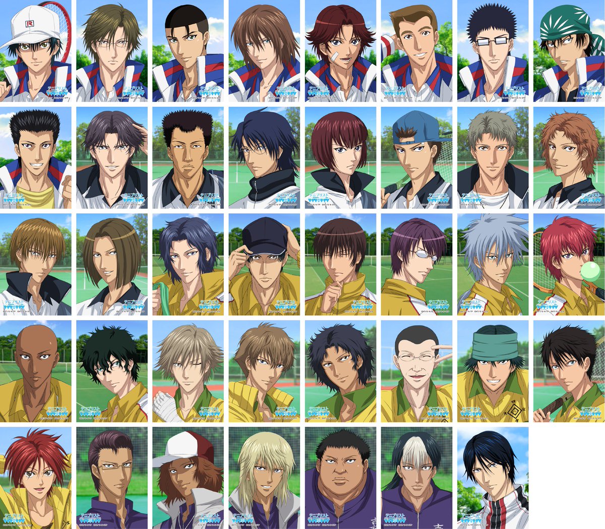 テニスの王子様テニプリ 非売品、スーパーレア等ブロマイド250枚以上