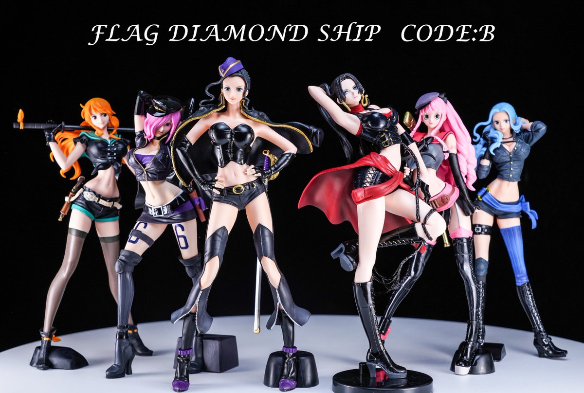 ワンピース FLAG DIAMOND SHIP CODE:Bシリーズ『ハンコック』『ロビン