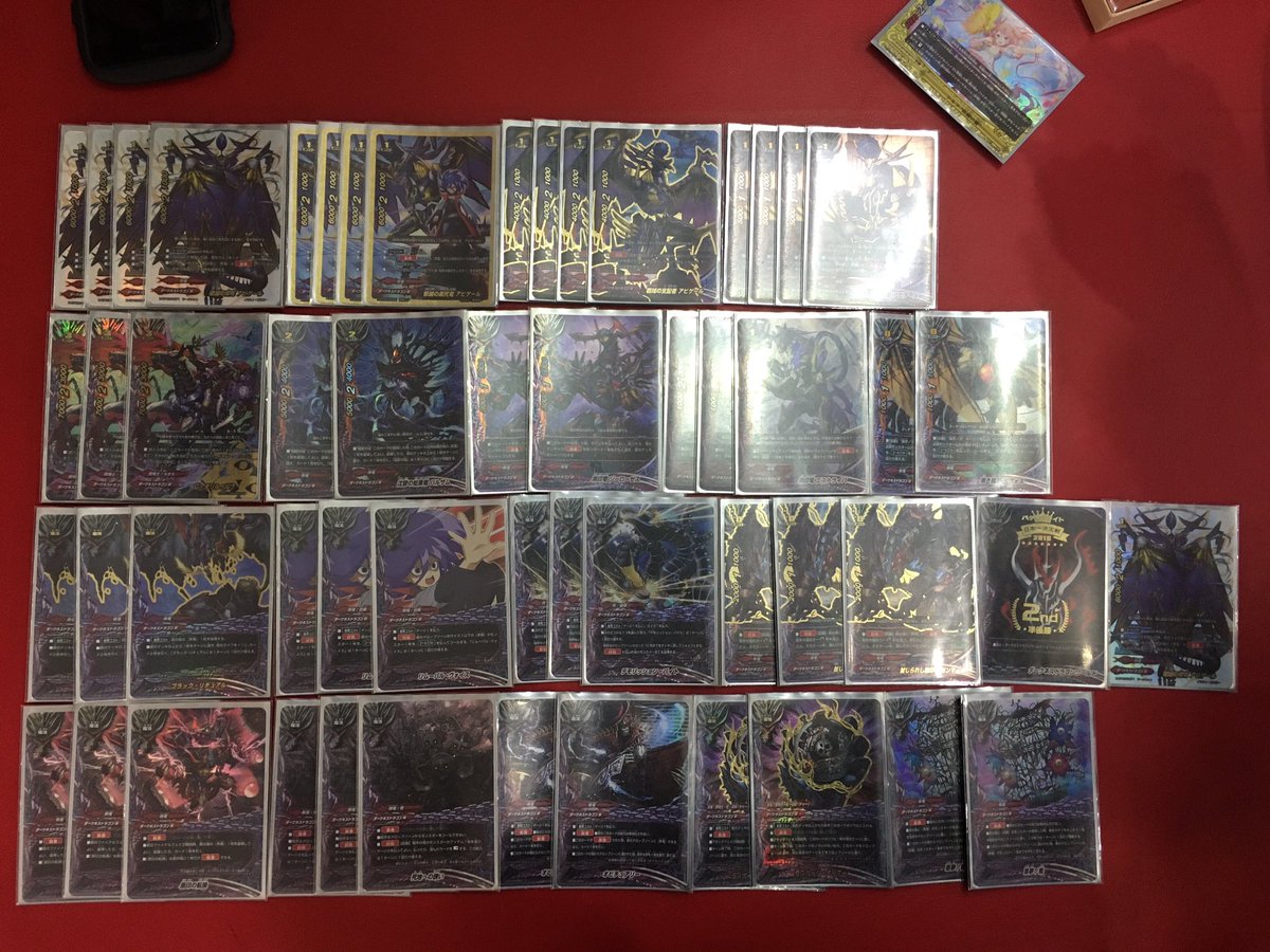 バディファイト】r FIVECARD池袋店優勝デッキ「黒竜」！ - レッツ