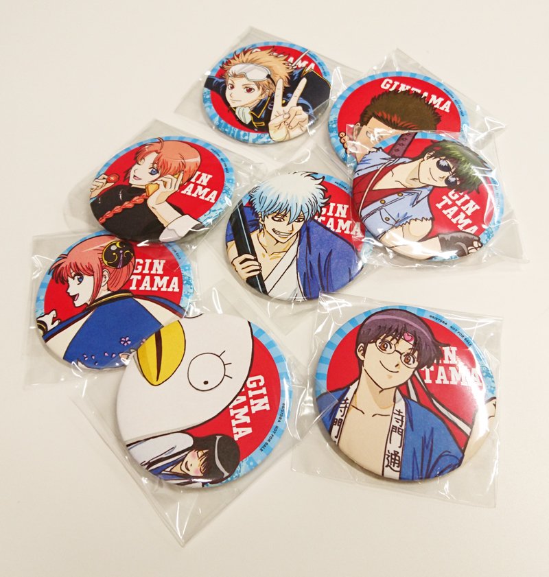 銀魂 神楽 アニプレックス ランダム缶バッジ ジャンプフェスタ 銀袋