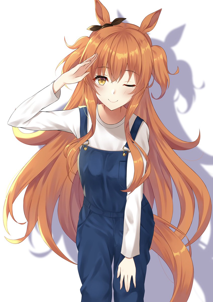 RT @enimoooon: ウマ娘私服シリーズ マヤノトップガン×オーバーオール