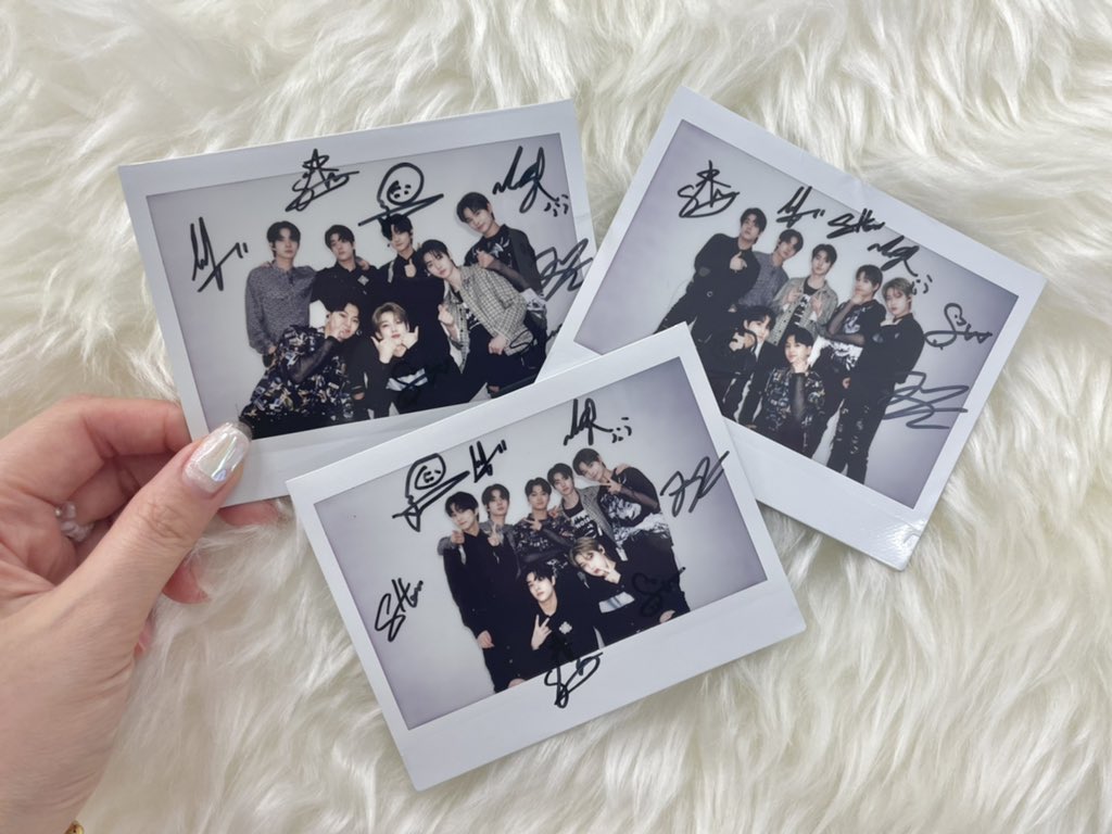 &TEAM EJ ウィジュ 中華ヨントン サイン入りポラロイド チェキ &TEAM