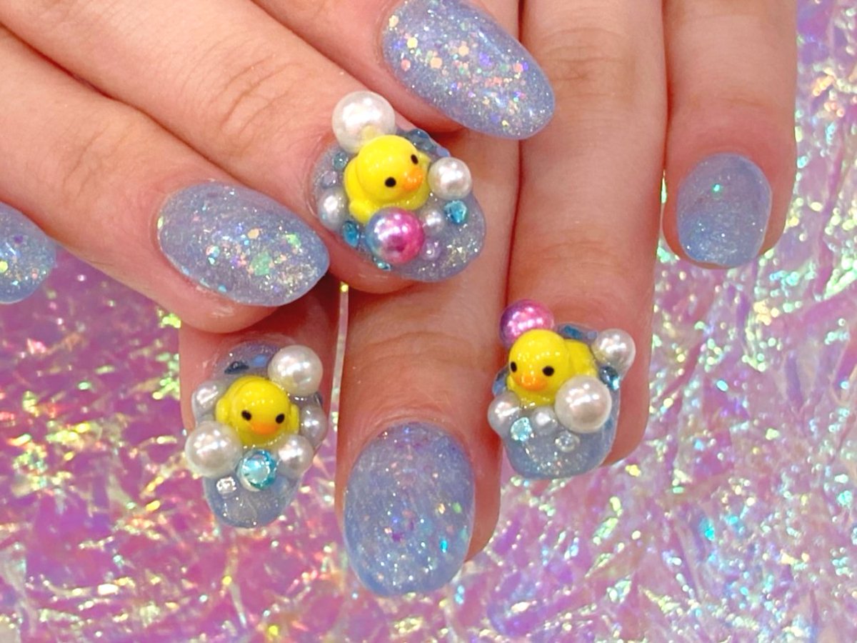 ひよこ ネイルパーツ ネイル 3dネイルパーツ