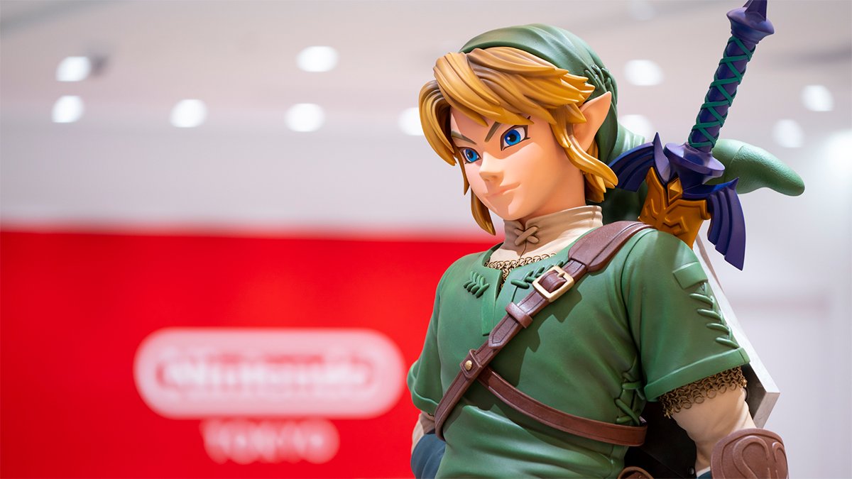 ゼルダの伝説リンクNintendo TOKYO スタチュー未開封品