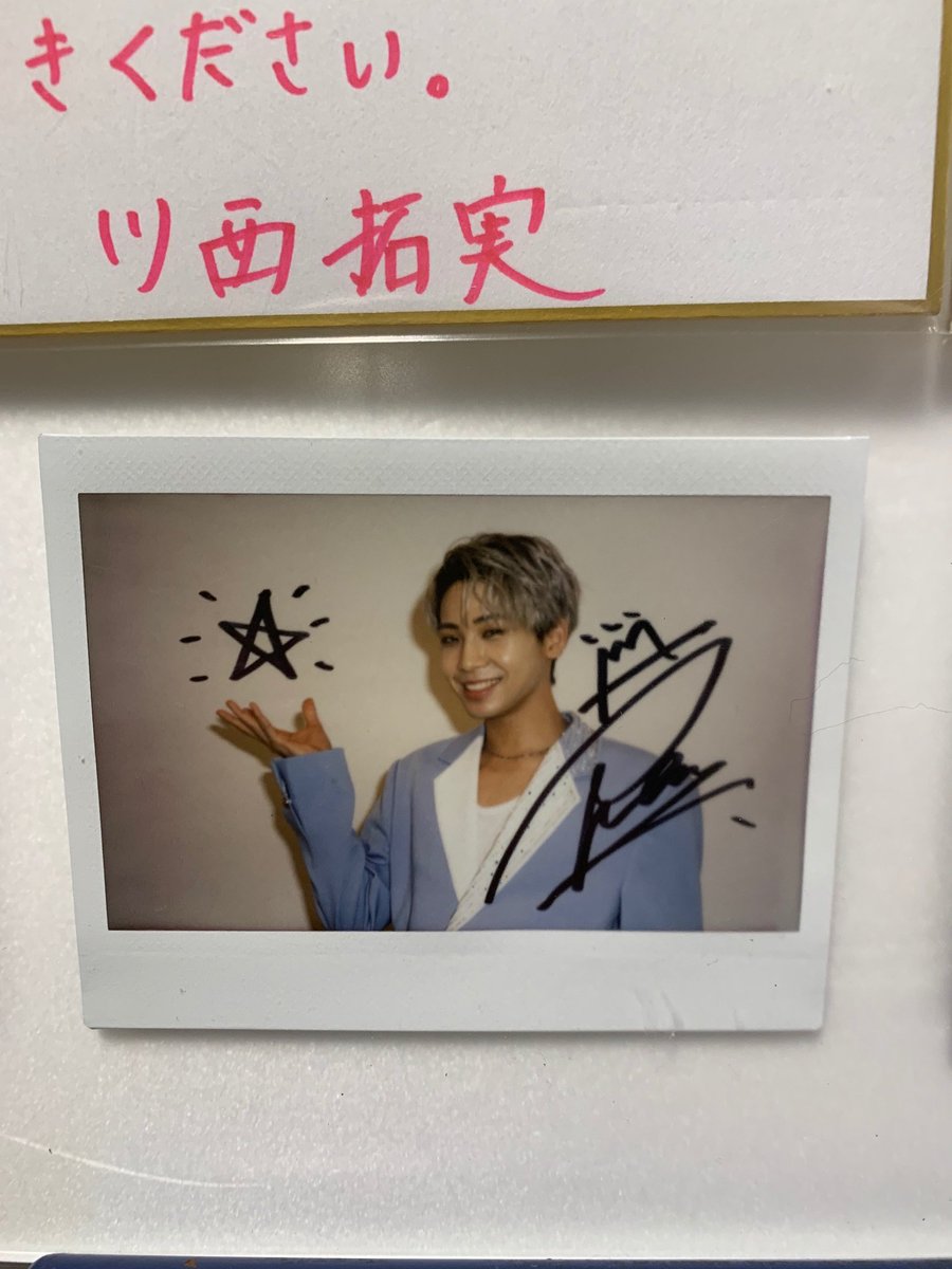 JO1】 1ST ALBUM「The STAR」発売記念展示 川尻 蓮さん サイン、チェキ