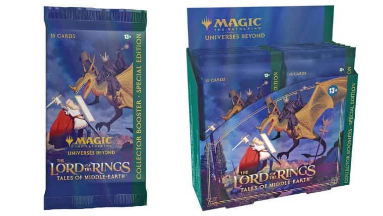 指輪物語　ホリデーリリース　コレクターブースター　英語1パック　未開封 Mtg
