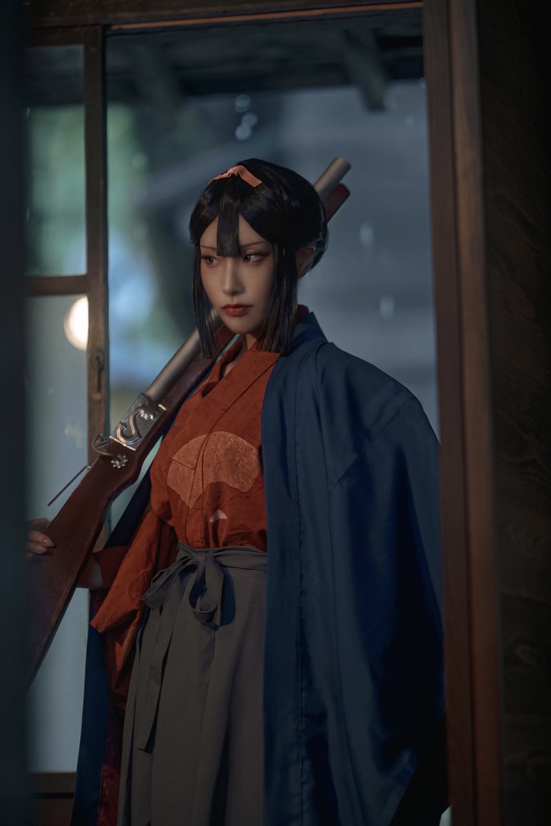 ずっと憧れてた、たたら場でエボシ様のコスプレ！ 菅谷たたら山内様の