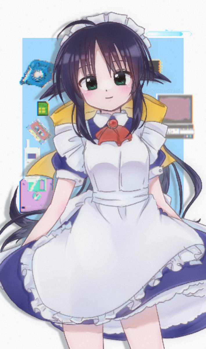 いつもと違う感じに描いてみました！ #まほろまてぃっく #安藤まほろ