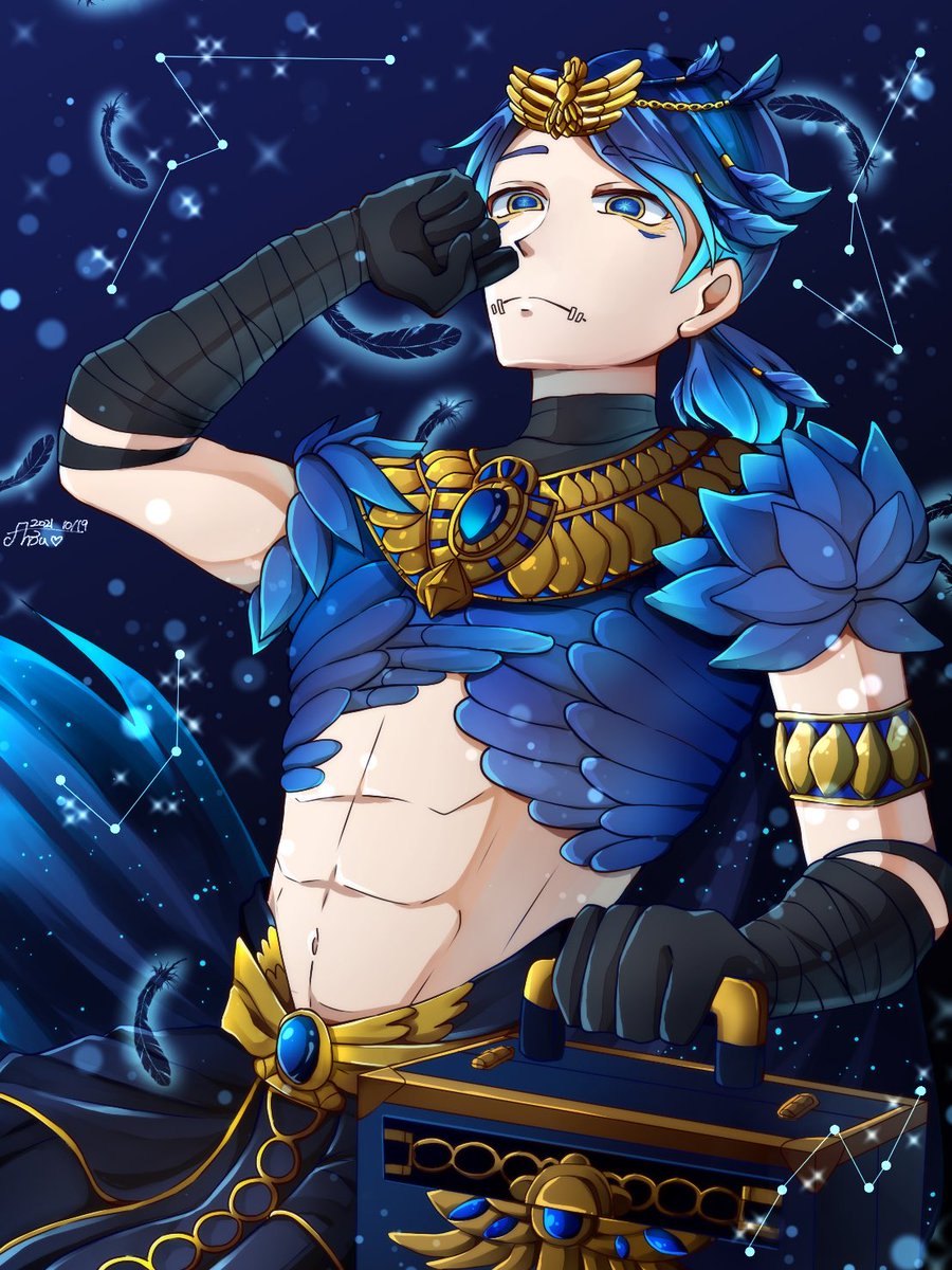 第五人格 納棺師 フェニックス バッジ&アクスタ 第五人格 納棺師