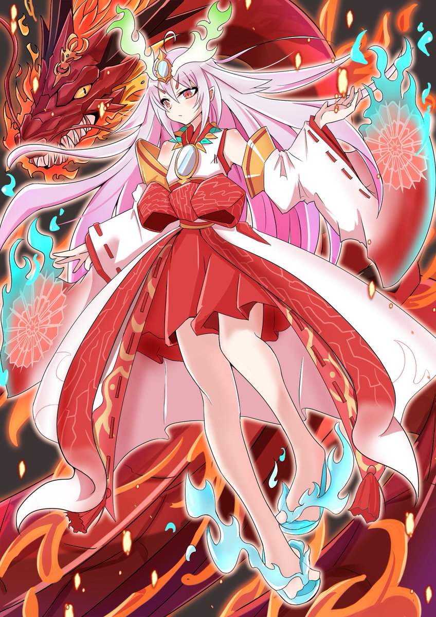 倶利伽羅天童描いた #遊戯王OCG