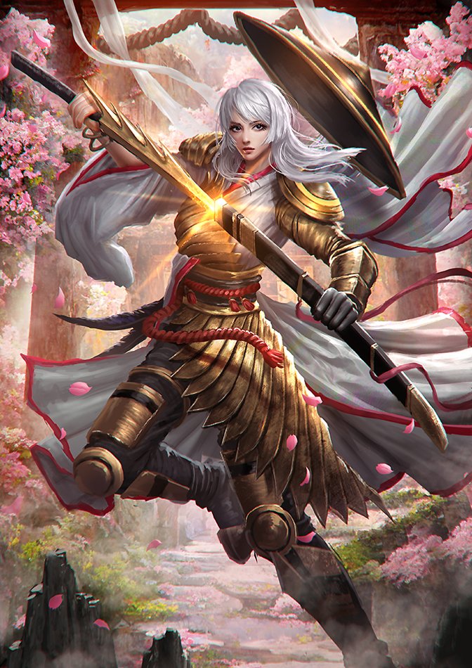 放浪皇/The Wandering Emperor 描いた～ #MTG #マジックザギャザリング