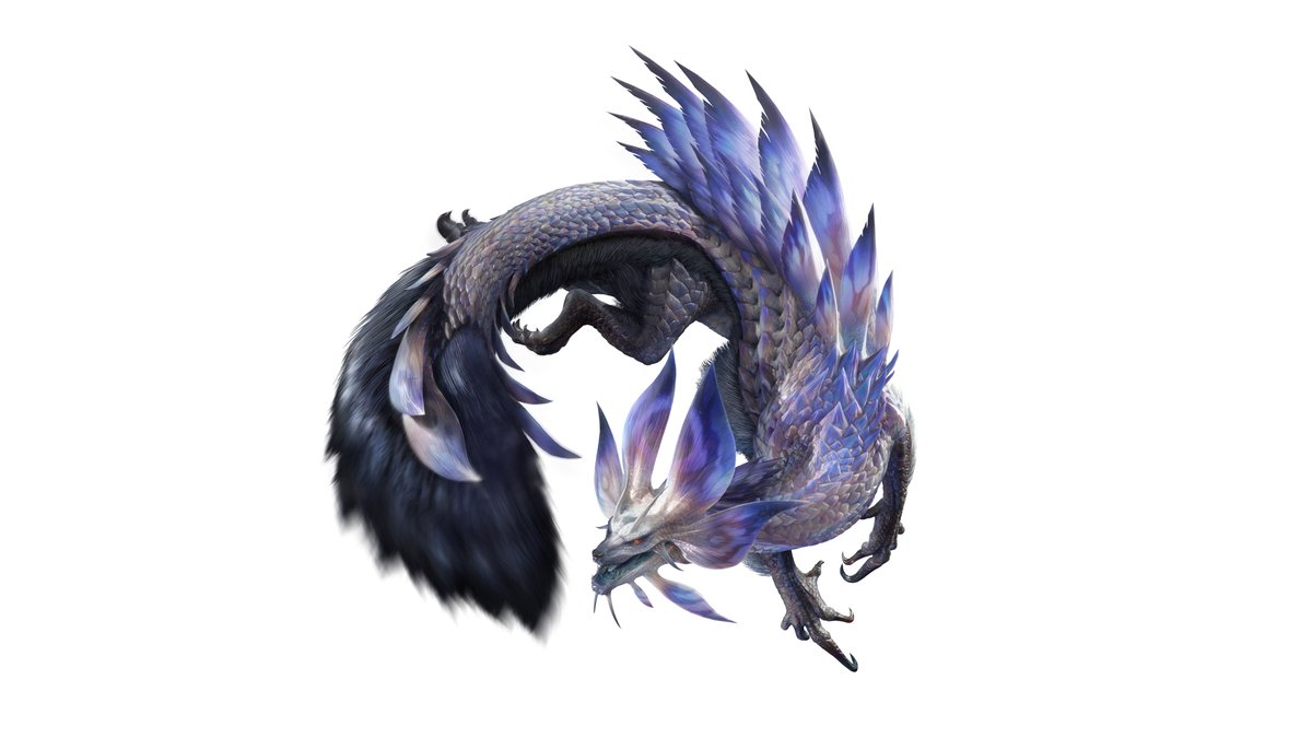 焔狐竜(せんこりゅう) タマミツネ希少種 自身の分泌する滑液を利用して